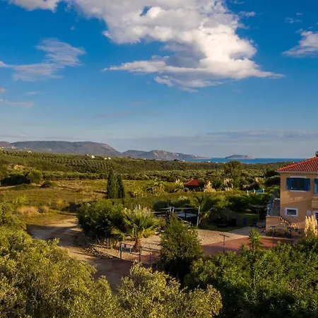 Villa Finiki Messinia Upstairs Exterior foto